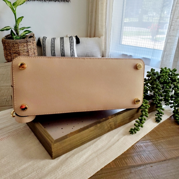 MICHAEL Michael Kors Cindy Large Dome Satchel In Ballet - Picture 10 of 13